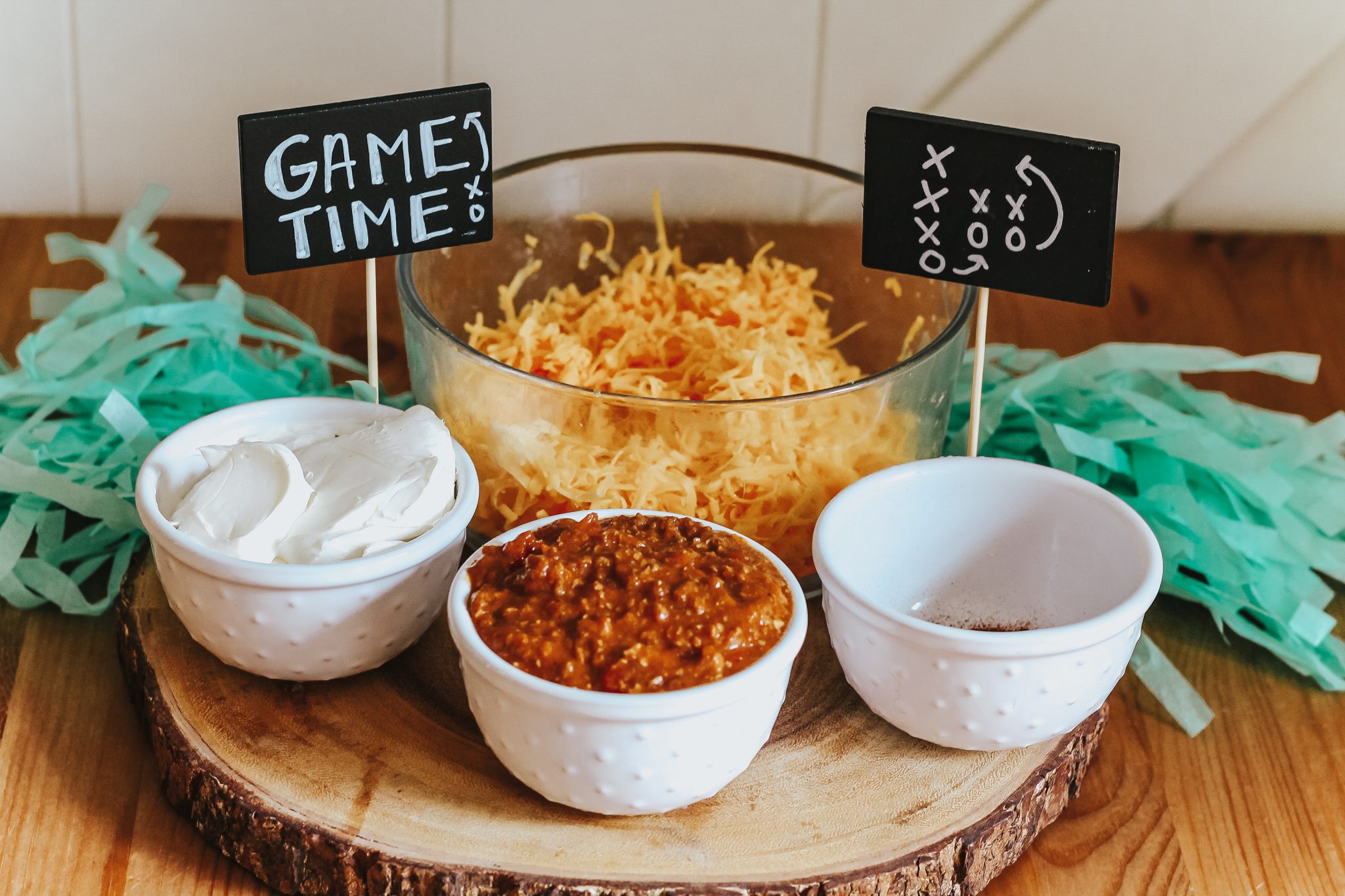 Creating a Game Day Dip Station