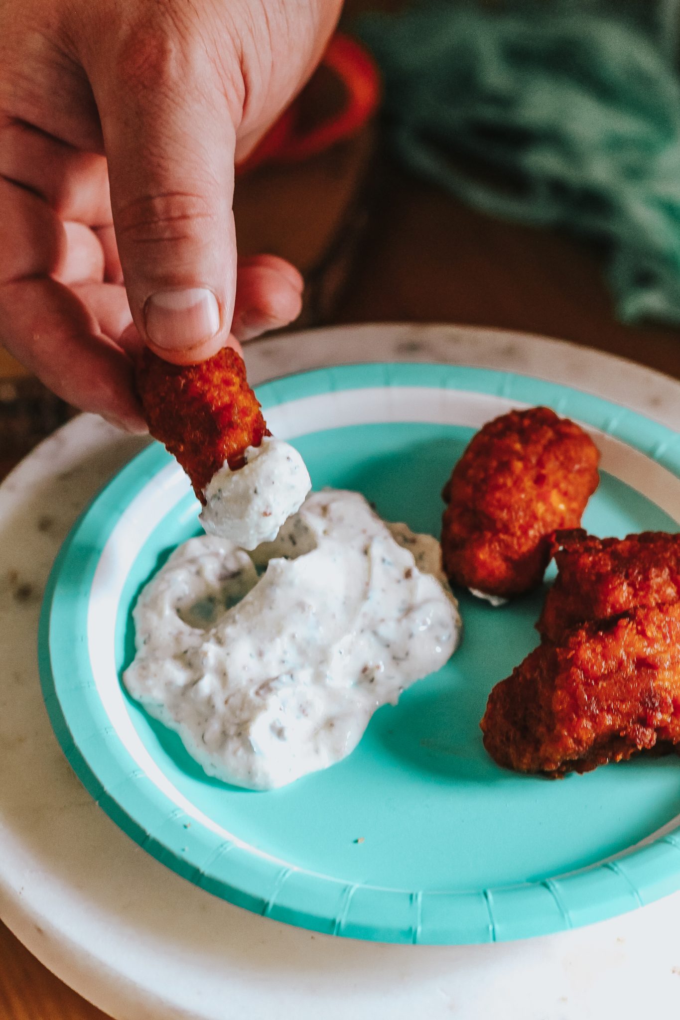 Creating a Game Day Dip Station