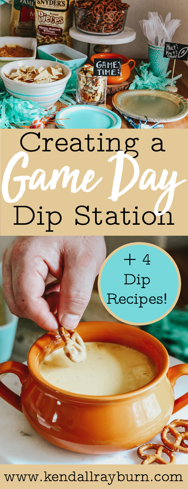 Creating a Game Day Dip Station