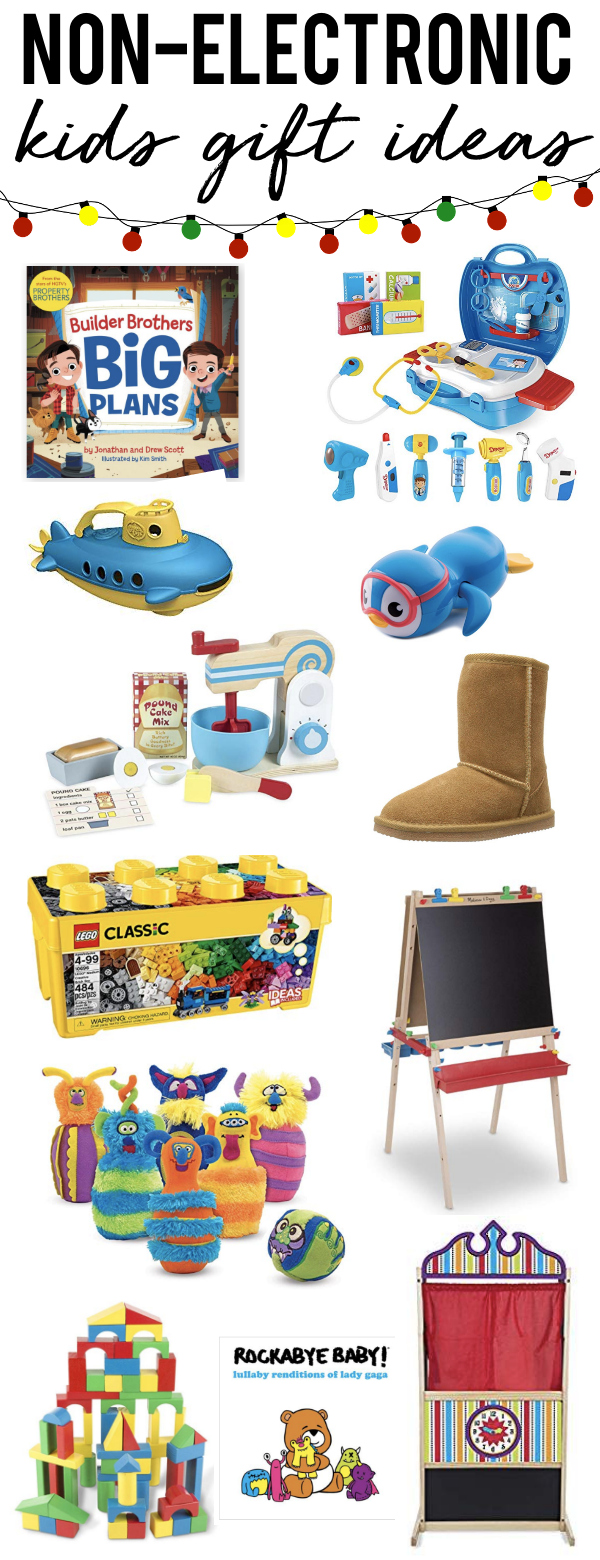 Non-Electronic Gift Ideas for Kids