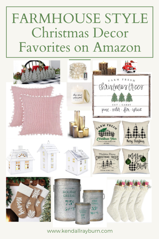Amazon Farmhouse Christmas Decor