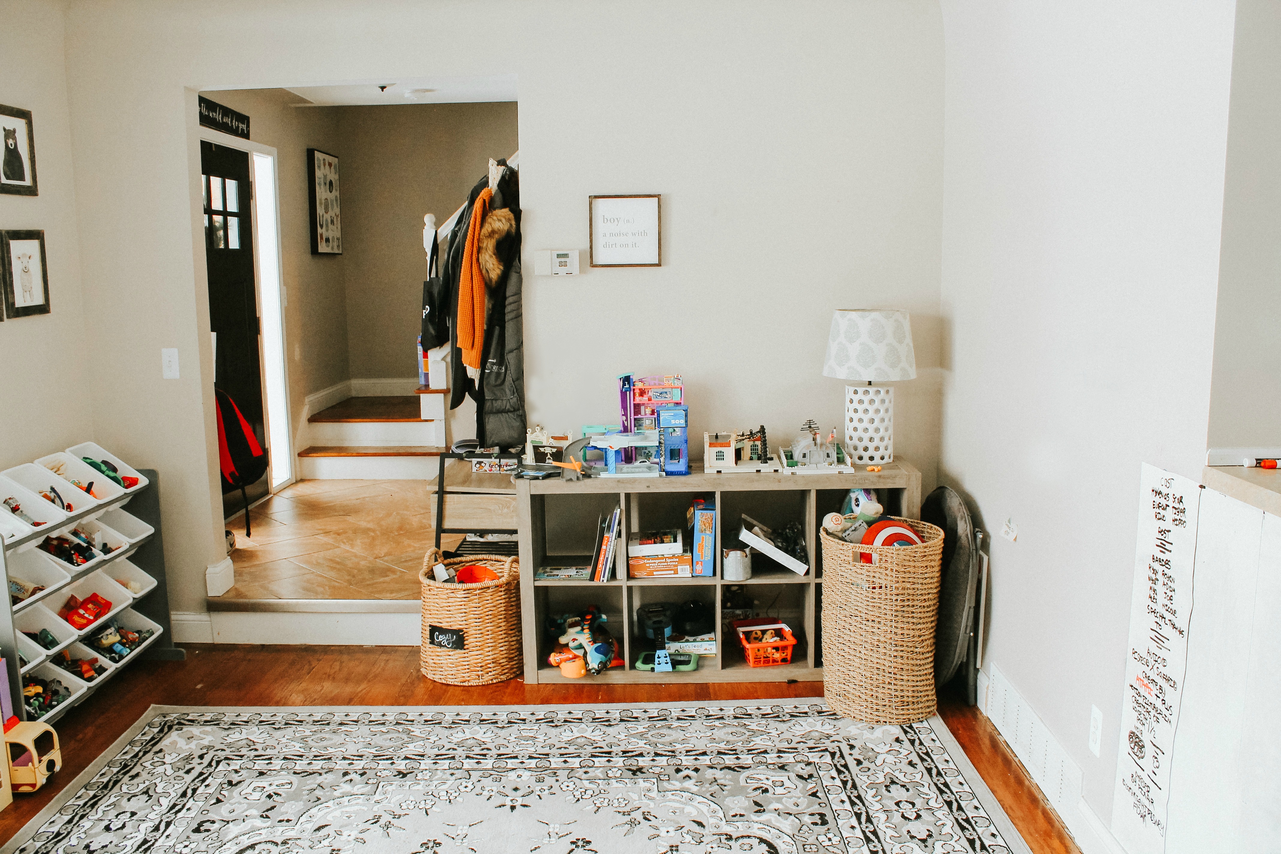 Budget-Friendly Playroom Organization