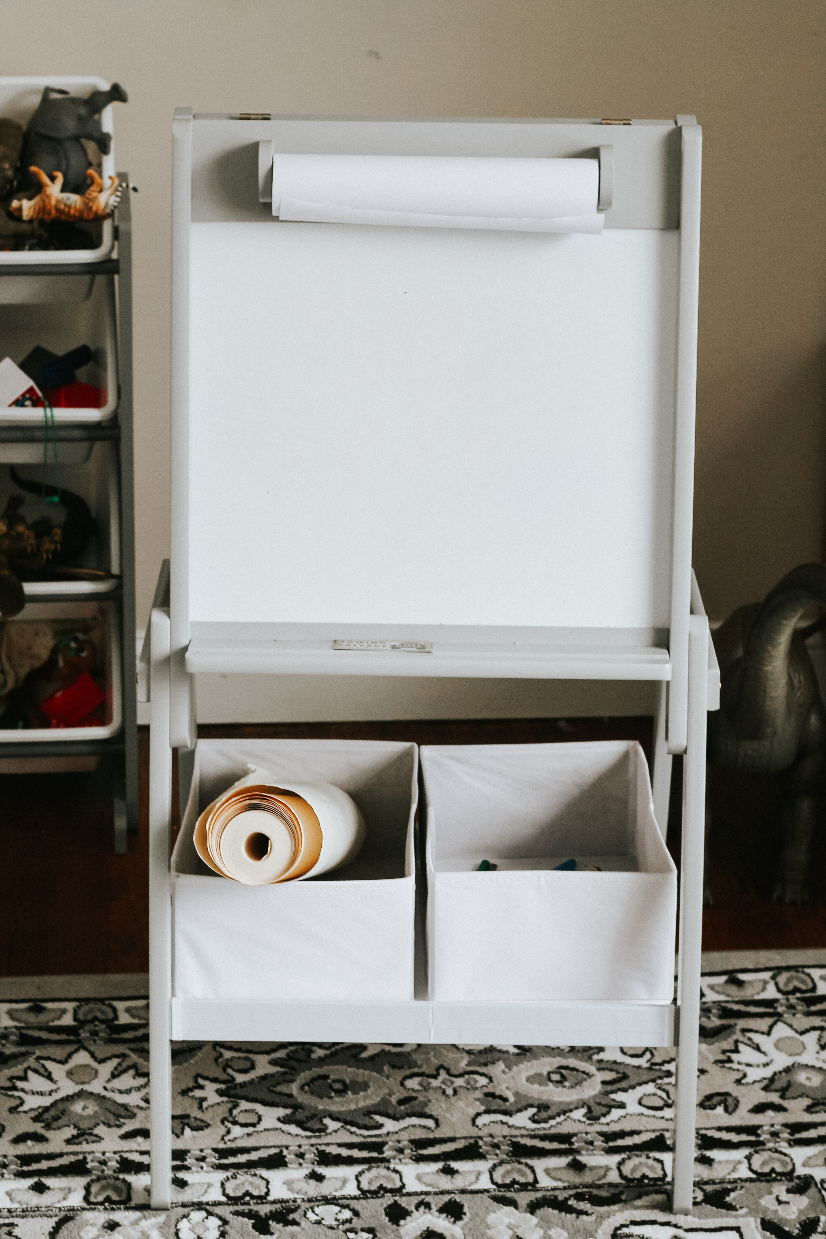 Budget-Friendly Playroom Organization