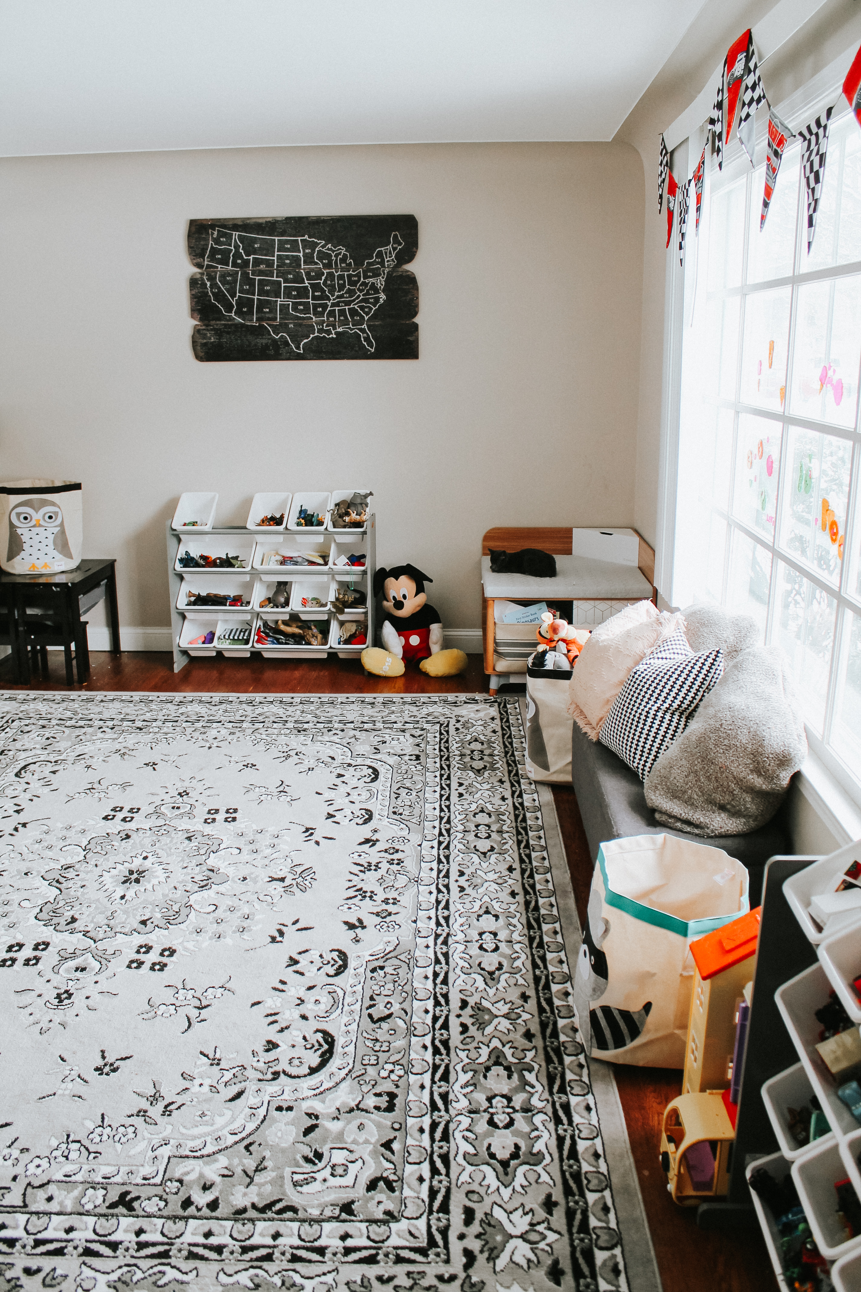 Budget-Friendly Playroom Organization