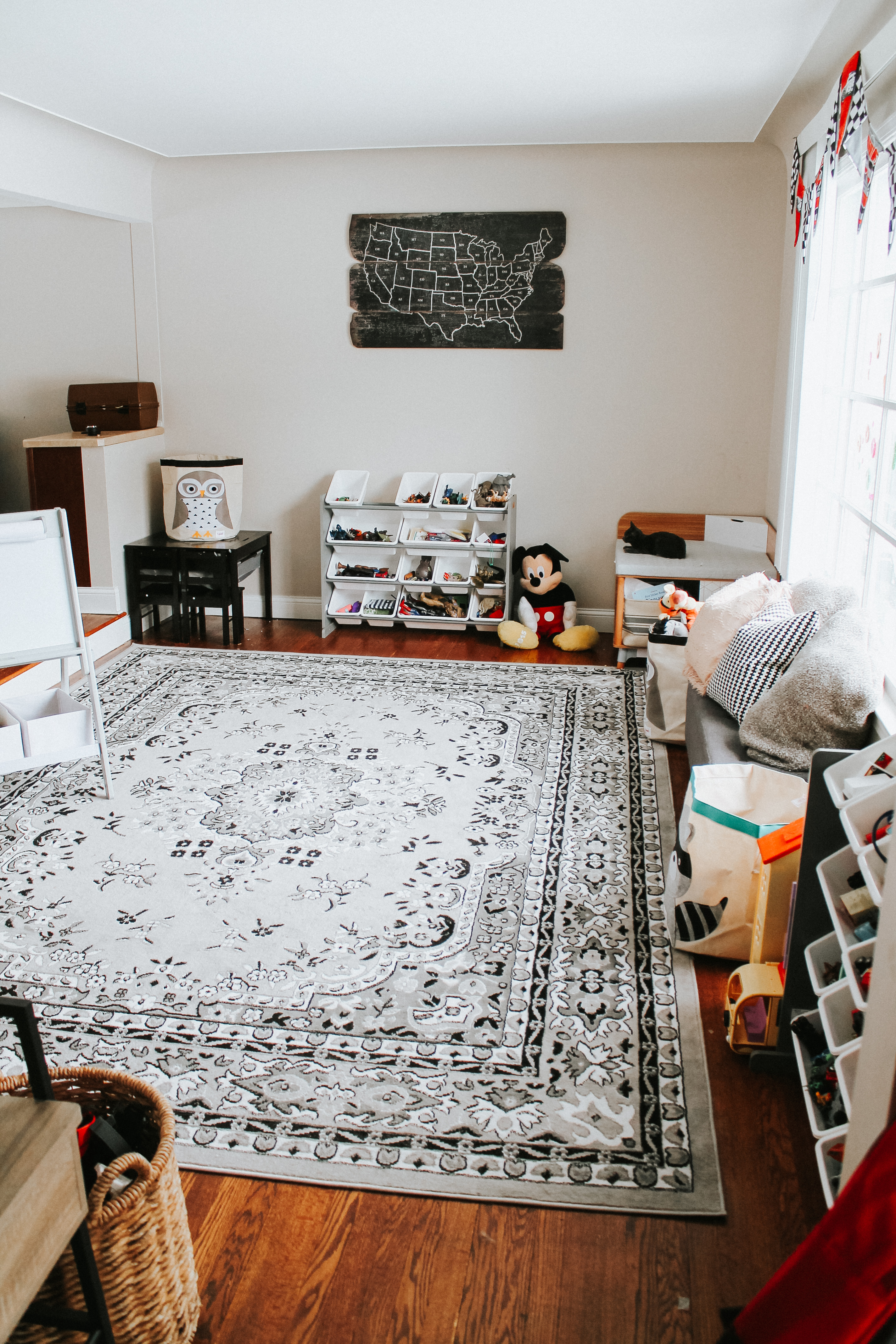 Budget-Friendly Playroom Organization