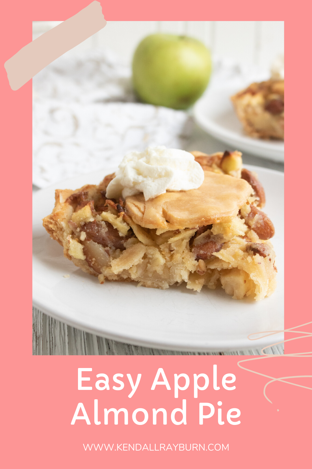 Easy Apple Almond Pie