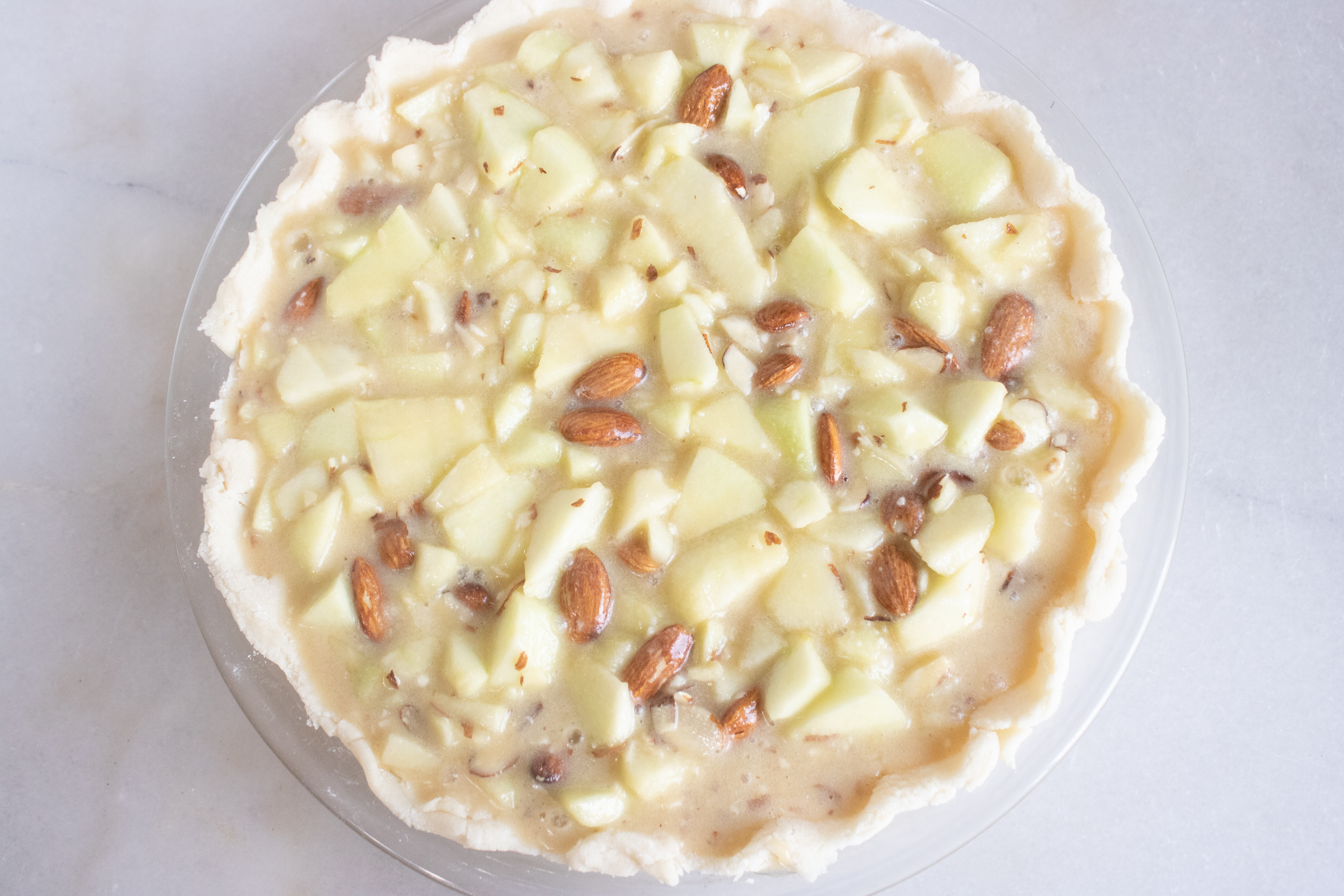 Easy Apple Almond Pie Recipe