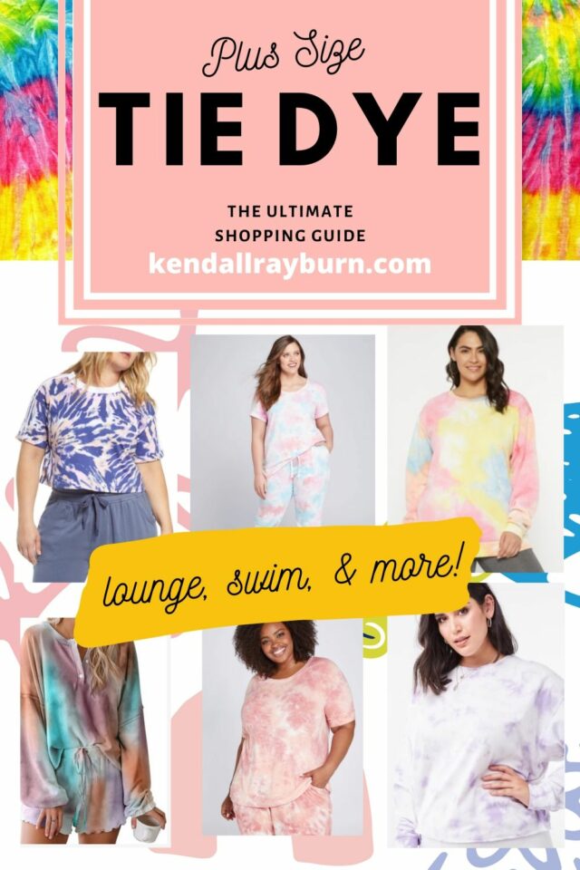 The Ultimate Plus Size Tie Dye Shopping Guide